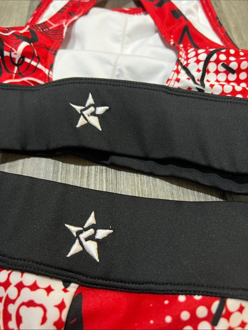 Rebel Athletic Rock City cheer set size YS